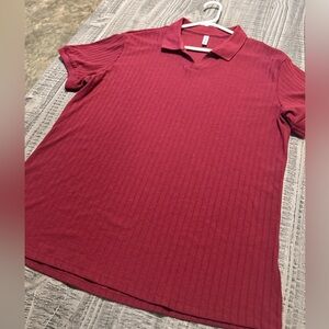 Classic Burgundy Polo Shirt for Men